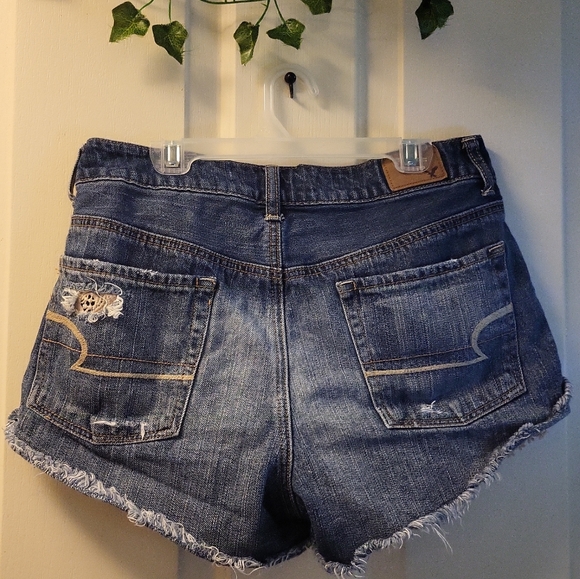 American Eagle Outfitters, High Rise Festival Jean Shorts - Picture 3 of 4